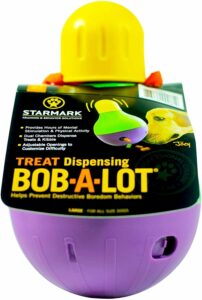 Starmark Bob-A-Lot Interactive Dog Toy puzzles for dogs